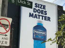 Frucor's out of home dick pic causes social stir
